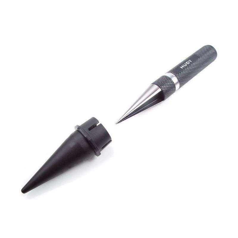 REAMER FOR LEXAN BODIES 0-18 MM + COVER - 107600 - HUDY