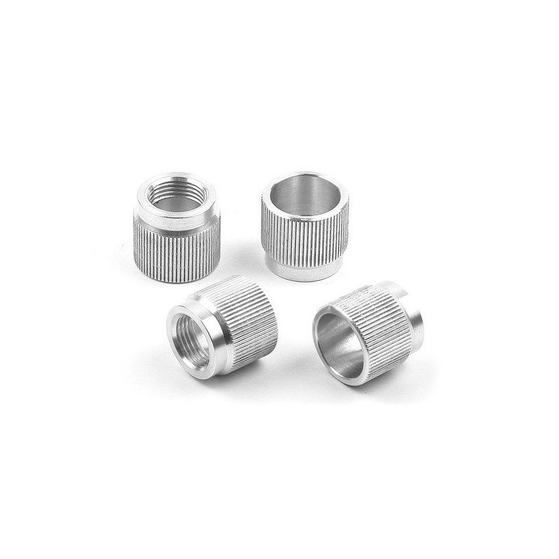 ALU NUT FOR 1/8 OFF-ROD SYSTEM (4) - 108860 - HUDY ALU NUT FOR 1/8 OFF-ROD SYSTEM (4) - 108860 - HUDY