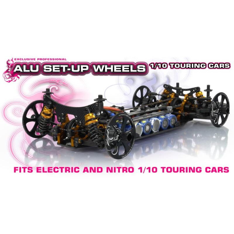 ALU SET-UP WHEEL FOR RUBBER TIRES (4) ALU SET-UP WHEEL FOR RUBBER TIRES (4)