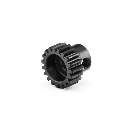 ALU ULTRA-LIGHT PINION GEAR - HARD COATED -  19T / 48 - HUDY - 294019