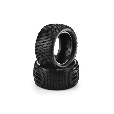 1/10 OFF-ROAD TIRE 2WD/4WD REAR DIRT 301 -SOFT (2) - HUDY - 816301D-S