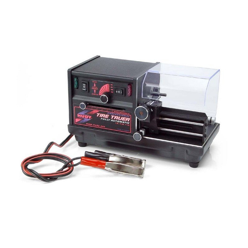 HUDY EXCELLENT TIRE TRUER - FULLY AUTOMATIC 1/8, 1/10, 1/12-102003-HU