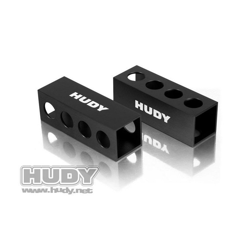 CHASSIS DROOP GAUGE SUPPORT BLOCKS 30MM FOR 1/8 OFF-ROAD - LW (2) - 1