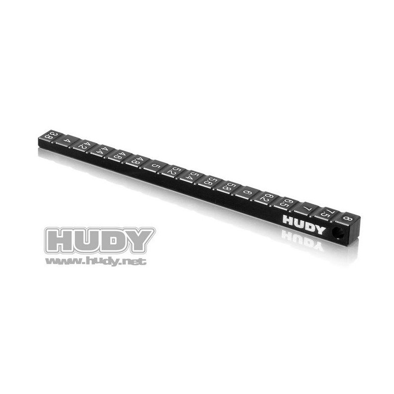 ULTRA-FINE CHASSIS RIDE HEIGHT GAUGE - 107716 - HUDY