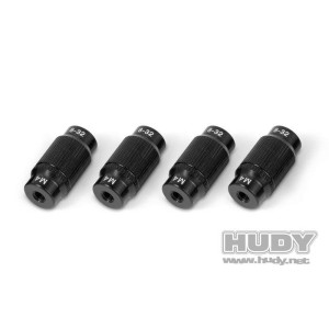 ALU NUT FOR 1/10 OFF-ROAD SET-UP SYSTEM (4) - 108960 - HUDY