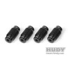 ALU NUT FOR 1/10 OFF-ROAD SET-UP SYSTEM (4) - 108960 - HUDY
