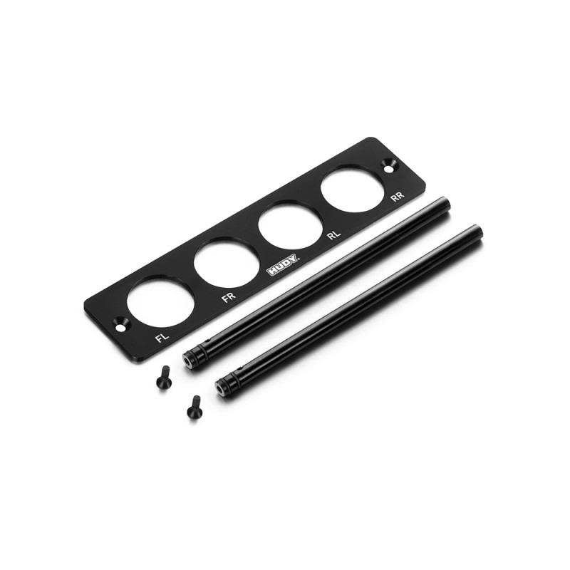 ALU SHOCK STAND FOR 1/8 OFF-ROAD - 109822 - HUDY