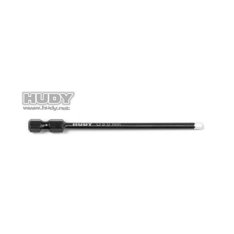 POWER TOOL TIP ALLEN 3.0 x 90 MM  - 113071 - HUDY