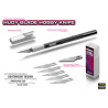 HUDY REPLACEABLE HOBBY KNIFE BLADES (10PCS) - HUDY - 188984