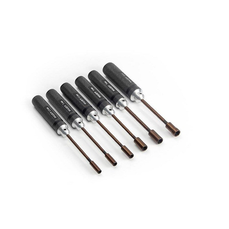 SOCKET DRIVER METRIC SET - 6 PCS. - 190170 - HUDY
