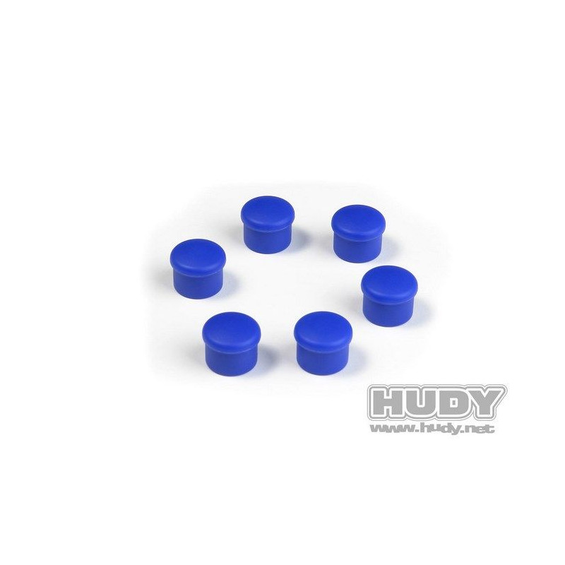 CAP FOR 18MM HANDLE - BLUE (6) - 195058-B - HUDY