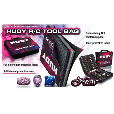 HUDY RC TOOLS BAG - EXCLUSIVE EDITION - 199010 - HUDY