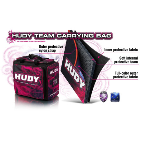 HUDY 1/10 CARRYING BAG WITH DRAWERS - V3 - 199100 - HUDY
