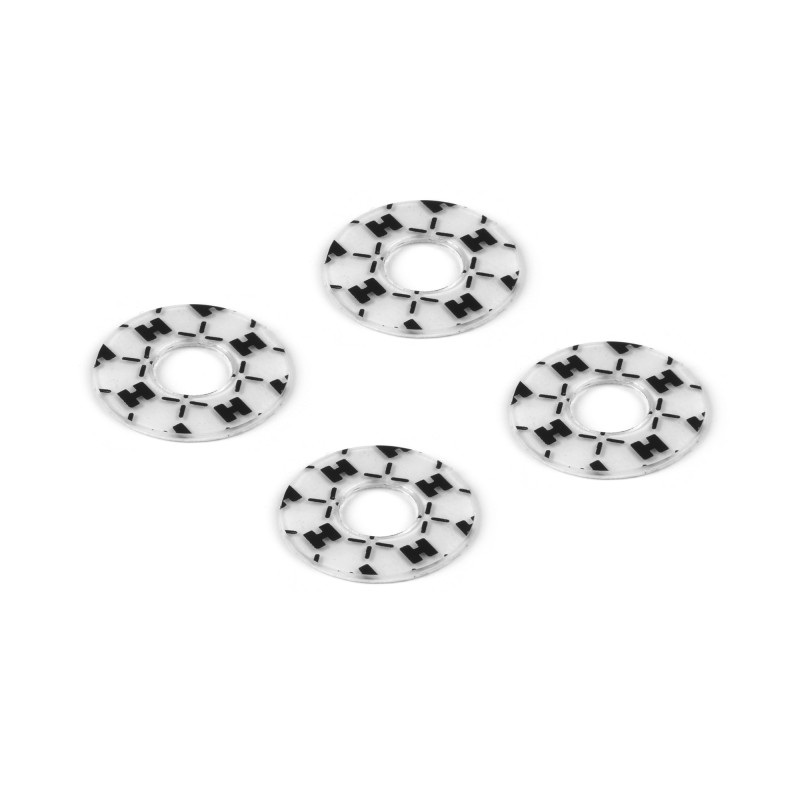 BODY POST HOLE PROTECTOR VINYL STICKER 7x16x0.5MM (8) - HUDY - 209240