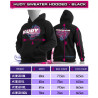 HUDY SWEATER HOODED - BLACK (XL) - HUDY - 285501XL