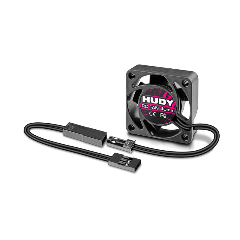 HUDY BRUSHLESS RC FAN 40MM - INTERNAL SOLDERING TABS - HUDY - 293113