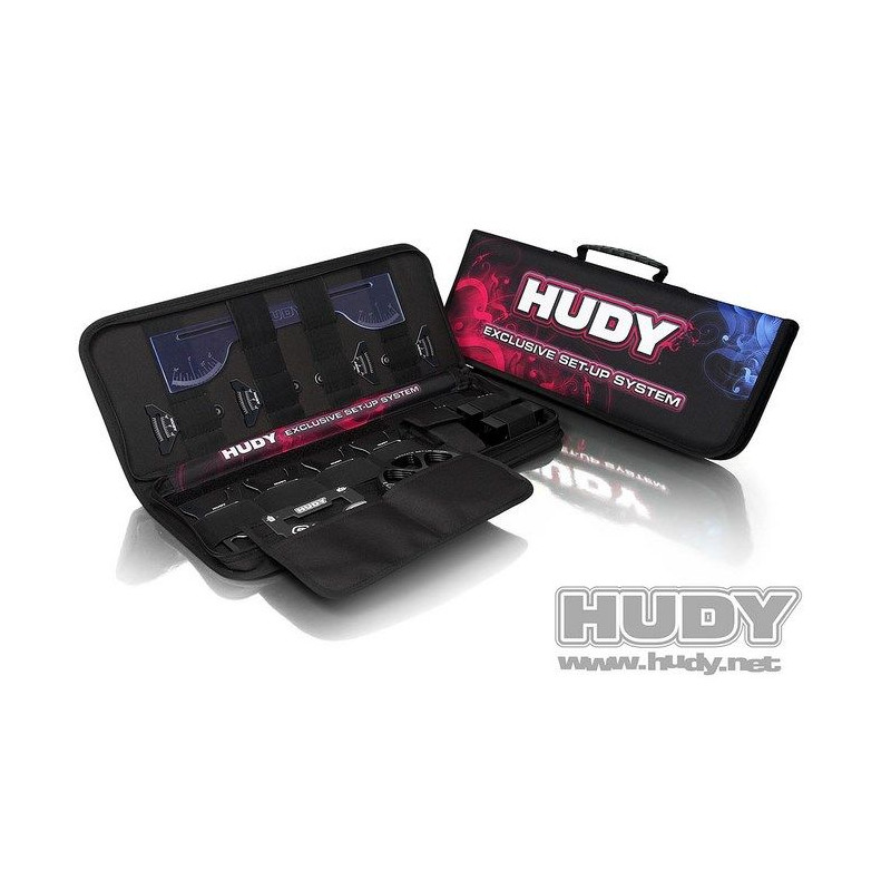 COMPLETE SET OF SET-UP TOOLS + CARRYING BAG - FOR 1/8 OFF-ROAD CARS-1