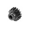 HUDY PINION GEAR - HARD STEEL - 16T (MODULE 1) - HUDY - 294316