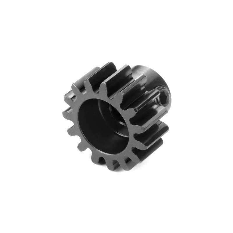 HUDY PINION GEAR - HARD STEEL - 15T (MODULE 1) - HUDY - 294315