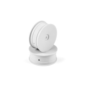 1/10 OFF-ROAD WHEEL - 2WD – FRONT – WHITE (2) - HUDY - 803210