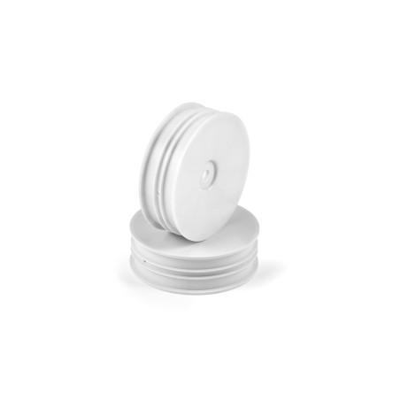 1/10 OFF-ROAD WHEEL - 2WD – FRONT – NARROW –WHITE (2) - HUDY - 803220