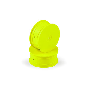 1/10 OFF-ROAD WHEEL - 4WD – FRONT – YELLOW (2) - HUDY - 803230-Y