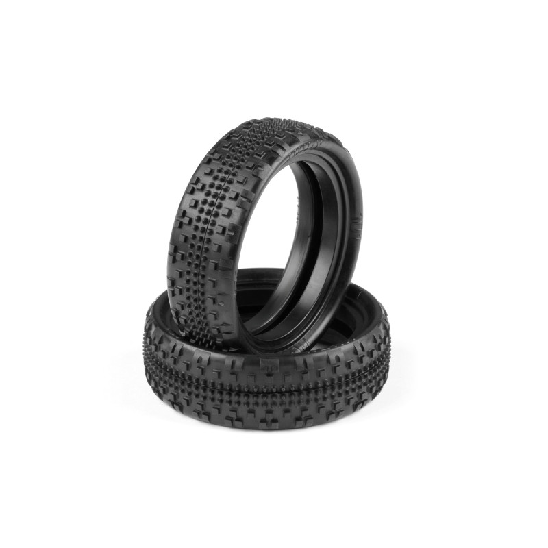 HUDY 1/10 OFF-ROAD TIRE 2WD FRONT CARPET - 101 (2) - HUDY - 812101