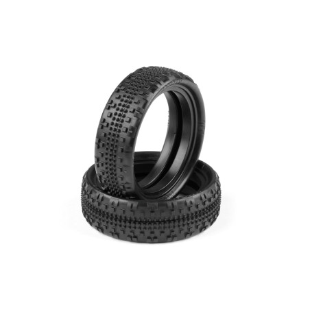 HUDY 1/10 OFF-ROAD TIRE 2WD FRONT CARPET - 101 (2) - HUDY - 812101