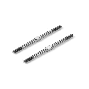 HUDY TITANIUM ADJUSTABLE TURNBUCKLE 55MM M3 L/R (2)  - HUDY - 992355