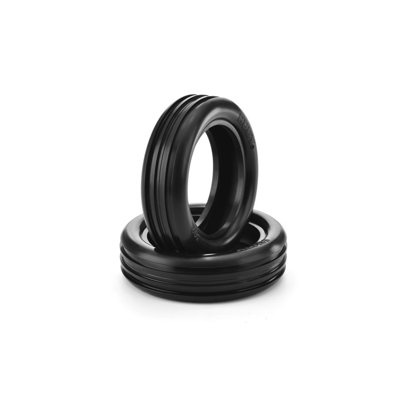 1/10 OFF-ROAD TIRE 2WD FRONT DIRT - 302 - SOFT (2) - HUDY - 812302D-S