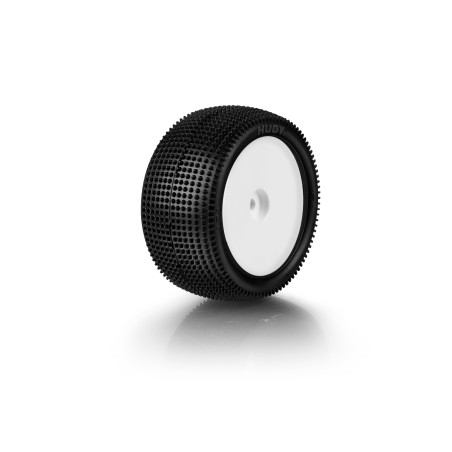 1/10 OFF-ROAD GLUED TIRE 2WD/4WD REAR CARPET -101 (2) - HUDY - 856101