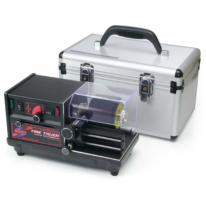 HUDY EXCELLENT TIRE TRUER - FULLY AUTOMATIC 1/8, 1/10, 1/12-102003-HU