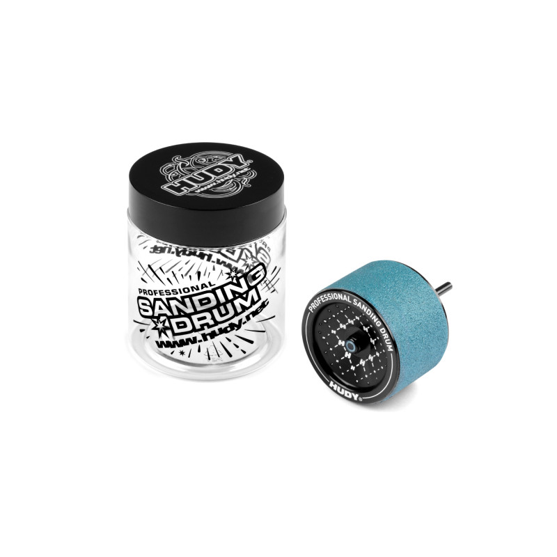 HUDY ALU SANDING DRUM WITH P120 GRAIN - MEDIUM - HUDY - 102580