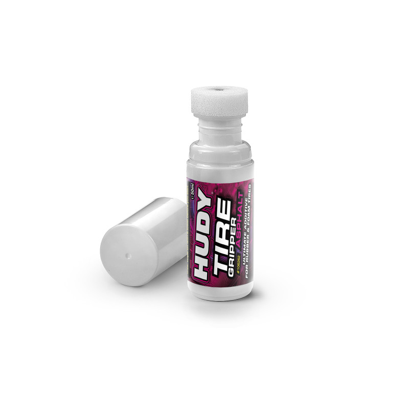 HUDY TIRE ADDITIVE - TIRE GRIPPER ASPHALT - 50ML - HUDY - 106262