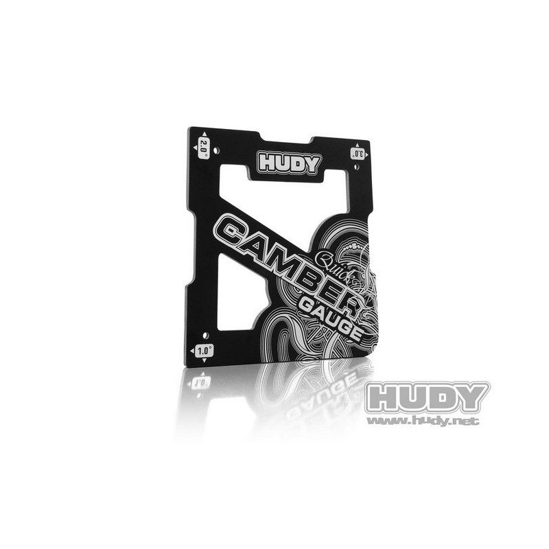 "HUDY QUICK CAMBER GAUGE 1/8 OFF-ROAD 1°  2°  3° - 107751 - HUDY"
