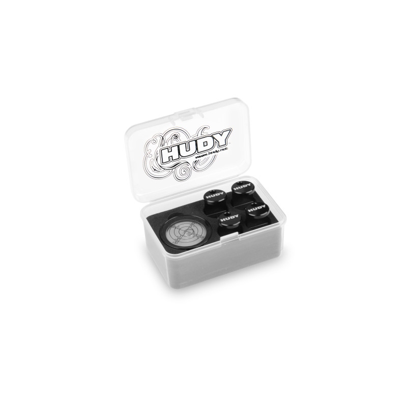 HUDY 10mm SET-UP BOARD LEVEL ADJUSTABLE FEET (4) - HUDY - 108280