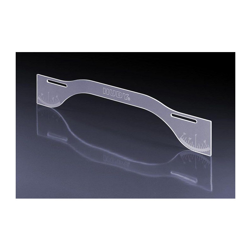 UPSIDE MEASURE PLATE FOR 1/8 TRUGGY - 108841 - HUDY