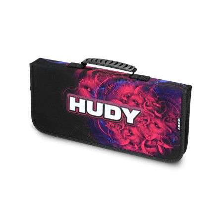 SET-UP STATION & SET-UP TOOLS  + BAG FOR 1/8 OFF-ROAD - HUDY - 108851