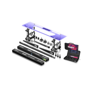 SET-UP STATION & SET-UP TOOLS + BAG FOR 1/10 1/12 PAN - HUDY - 109451
