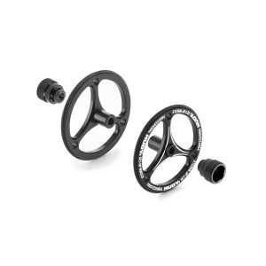 ALU SET-UP WHEEL FOR 1/12 & 1/10 PAN CAR (2) - HUDY - 109470