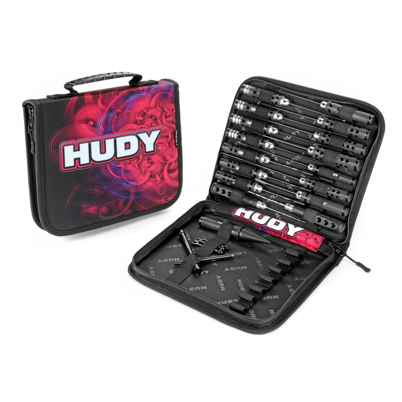 SET OF TOOLS + CARRYING BAG - FOR ALL CARS - 190004 - HUDY