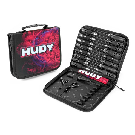 SET OF TOOLS + CARRYING BAG - FOR ALL CARS - 190004 - HUDY