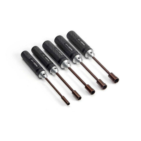 SOCKET DRIVER INCH SET - 5 PCS. - 190171 - HUDY