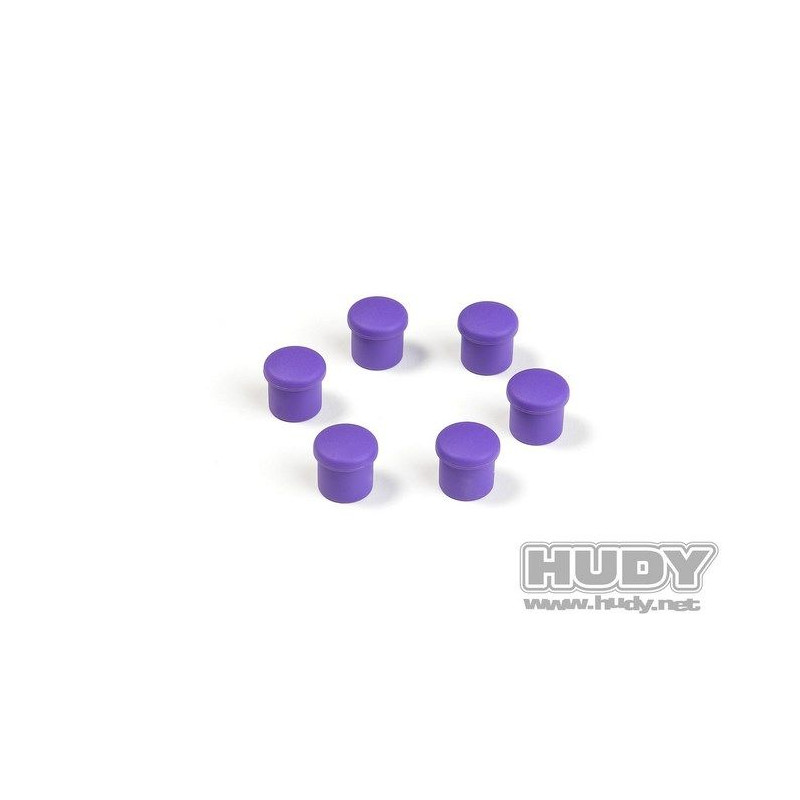 CAP FOR 14MM HANDLE - VIOLET (6) - 195054-V - HUDY
