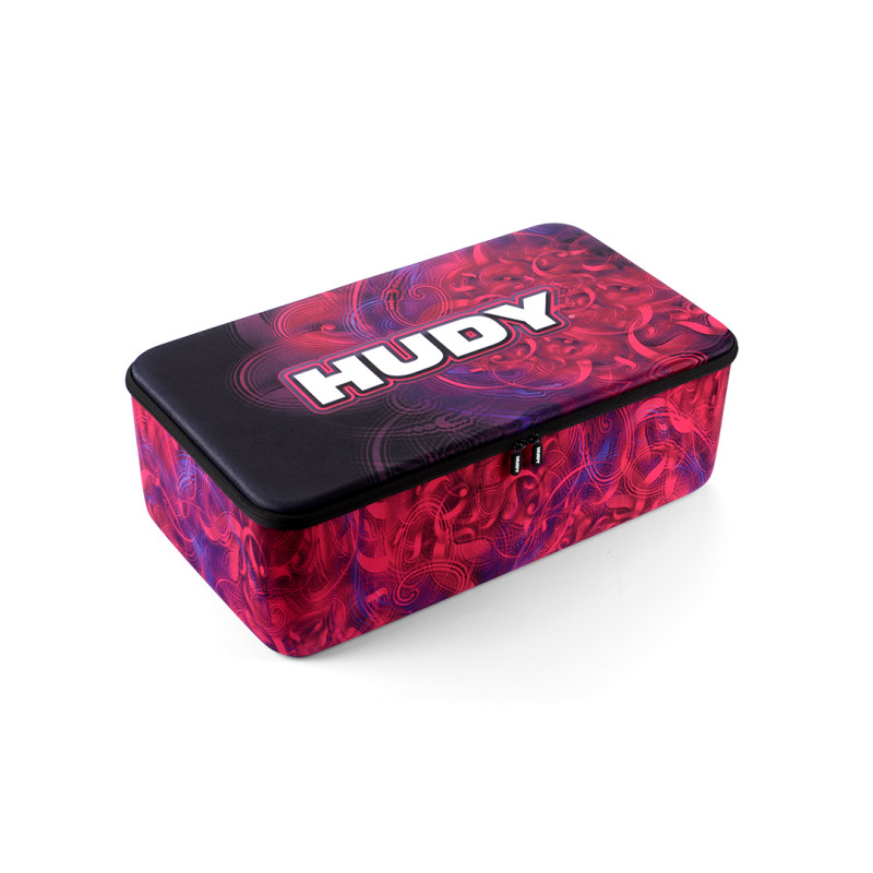 HUDY HARD CASE - 540x305x175MM - 1/8 ON-ROAD CAR - HUDY - 199185-H