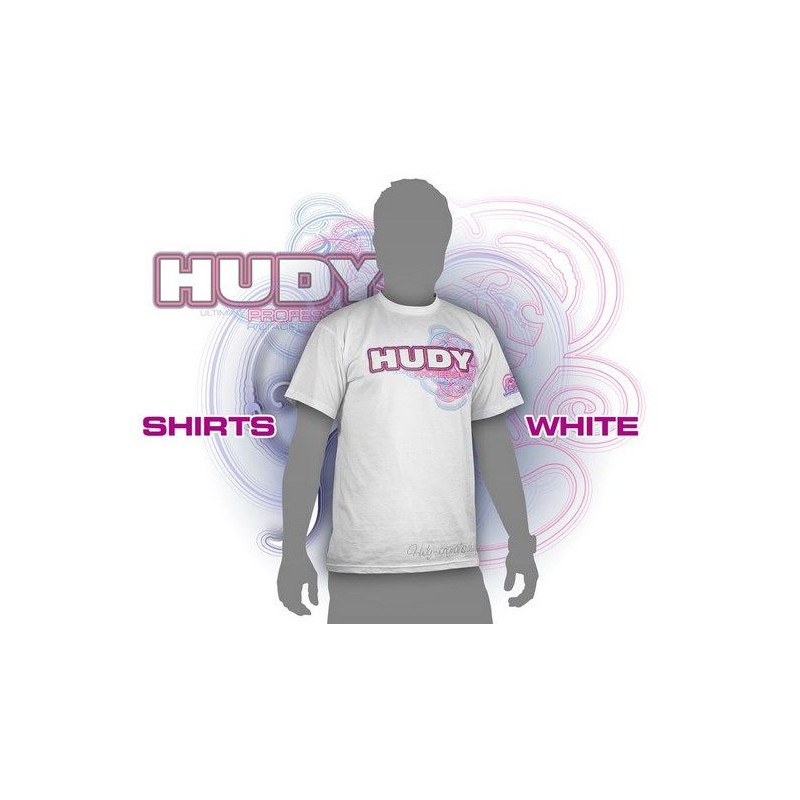 HUDY T-SHIRT - WHITE (M) - 281045M - HUDY