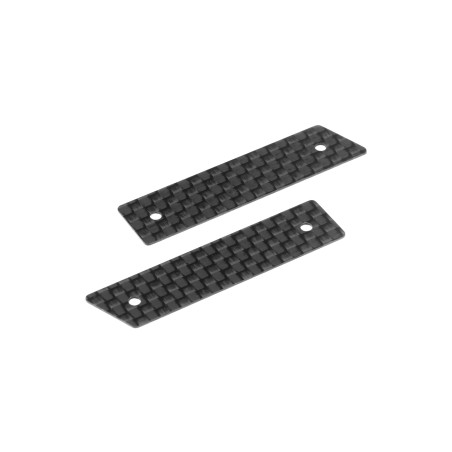 1/10 TOURING BODY ANTI-TUCK CARBON STIFFENER REAR (2) - HUDY - 209260