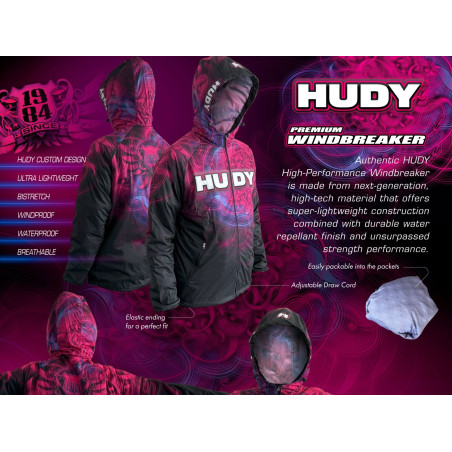 HUDY HIGH-PERFORMANCE WINDBREAKER (XXXXL) - HUDY - 286000XXXXL