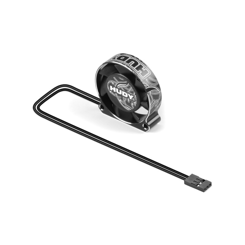 HUDY ALU RC FAN 40MM - BOTTOM/SIDE MOUNT 2 HOLE - HUDY - 293104