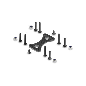 CARBON DUAL SIDE FAN EXTENSION - DUAL MOTOR FAN MOUNT - HUDY - 293191